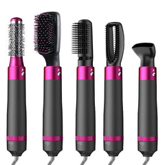 5-in-1 Hot Air Brush: Dry, Style, Volumize Ionic Bliss Hot Air Brush for Perfect Hair Beauty Emirates Elegence 